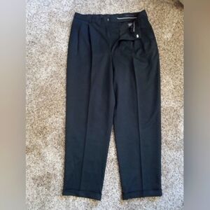 2/$22 Panes Perry Ellis men's s pants black 34x32